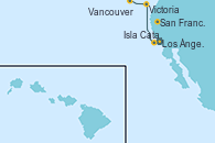 Visitando Los Ángeles (California), Isla Catalina (California/USA), San Francisco (California/EEUU), Victoria (Canadá), Vancouver (Canadá)