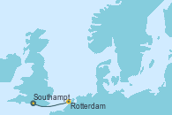 Visitando Southampton (Inglaterra), Rotterdam (Holanda)