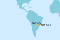 Visitando Río de Janeiro (Brasil), Santos (Brasil)