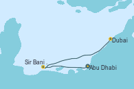 Visitando Abu Dhabi (Emiratos Árabes Unidos), Sir Bani Yas Is (Emiratos Árabes Unidos), Dubai, Dubai