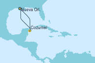 Visitando Nueva Orleans (Luisiana), Cozumel (México), Nueva Orleans (Luisiana)