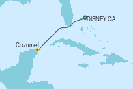 Visitando DISNEY CASTAWAY CAY, Cozumel (México), Fort Lauderdale (Florida/EEUU), Fort Lauderdale (Florida/EEUU)