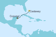 Visitando Fort Lauderdale (Florida/EEUU), Cozumel (México), Castaway (Bahamas), Fort Lauderdale (Florida/EEUU)