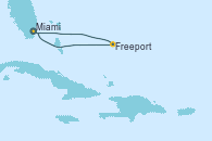 Visitando Miami (Florida/EEUU), Freeport (Bahamas), Miami (Florida/EEUU)