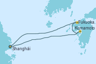 Visitando Shanghái (China), Kumamoto (Japón), Fukuoka (Japón), Shanghái (China)