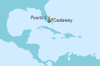 Visitando Puerto Cañaveral (Florida), Disney's Lookout Cay (Bahamas), Castaway (Bahamas), Puerto Cañaveral (Florida)