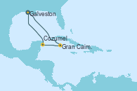 Visitando Galveston (Texas), Gran Caimán (Islas Caimán), Cozumel (México), Galveston (Texas)