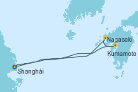 Visitando Shanghái (China), Nagasaki (Japón), Kumamoto (Japón), Shanghái (China)