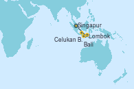 Visitando Singapur, Celukan Bawang (Bali/Indonesia), Bali (Indonesia), Lombok (Indonesia), Singapur