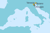 Visitando Venecia (Italia), Burano (Italia), Venecia (Italia), Chioggia (Venecia/Italia), Venecia (Italia)