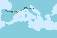Visitando Savona (Italia), Tarragona (España)