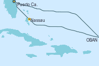 Visitando Puerto Cañaveral (Florida), OBAN (HALFMOON BAY), Nassau (Bahamas), CELEBRATION KEY, THE BAHAMAS, Puerto Cañaveral (Florida)