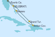 Visitando Puerto Cañaveral (Florida), Grand Turks(Turks & Caicos), Amber Cove (República Dominicana), Nassau (Bahamas), CELEBRATION KEY, THE BAHAMAS, Puerto Cañaveral (Florida)