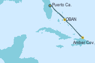 Visitando Puerto Cañaveral (Florida), CELEBRATION KEY, THE BAHAMAS, OBAN (HALFMOON BAY), Amber Cove (República Dominicana), Puerto Cañaveral (Florida)
