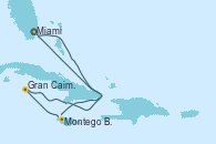 Visitando Miami (Florida/EEUU), CELEBRATION KEY, THE BAHAMAS, Montego Bay (Jamaica), Gran Caimán (Islas Caimán), Miami (Florida/EEUU)