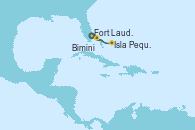 Visitando Fort Lauderdale (Florida/EEUU), Bimini (Bahamas), Isla Pequeña (San Salvador/Bahamas), Fort Lauderdale (Florida/EEUU)