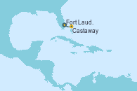 Visitando Fort Lauderdale (Florida/EEUU), Disney's Lookout Cay (Bahamas), Castaway (Bahamas), Fort Lauderdale (Florida/EEUU)
