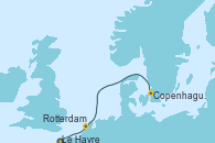 Visitando Le Havre (Francia), Rotterdam (Holanda), Copenhague (Dinamarca)
