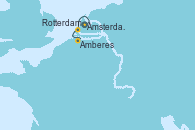 Visitando Ámsterdam (Holanda), Ámsterdam (Holanda), Rotterdam (Holanda), Amberes (Bélgica), Amberes (Bélgica)