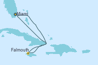 Visitando Miami (Florida/EEUU), Falmouth (Jamaica), Miami (Florida/EEUU)