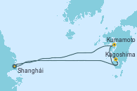 Visitando Shanghái (China), Kagoshima (Japón), Kumamoto (Japón), Shanghái (China)