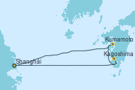 Visitando Shanghái (China), Kumamoto (Japón), Kagoshima (Japón), Shanghái (China)