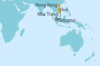 Visitando Singapur, Nha Trang (Vietnam), Hue (Vietnam), Hong Kong (China)