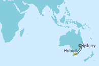 Visitando Sydney (Australia), Hobart (Australia), Hobart (Australia), Sydney (Australia)