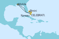Visitando Mobile (Alabama), Celebration Key, The Bahamas, Bimini (Bahamas), Nassau (Bahamas), Mobile (Alabama)