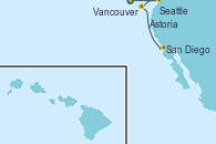 Visitando Vancouver (Canadá), Seattle (Washington/EEUU), Astoria  (Oregón), San Diego (California/EEUU)