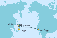 Visitando Los Ángeles (California), Sapporo (Japón), Sapporo (Japón), Hakodate (Japón), Tokio (Japón)