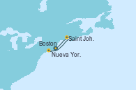 Visitando Boston (Massachusetts), PHILADELPHIA, PENNSYLVANIA, Nueva York (Estados Unidos), Nueva York (Estados Unidos), Saint John (New Brunswick/Canadá), Boston (Massachusetts)