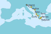 Visitando VENICE (FUSINA) -  ITALY, Vodice (Croacia), Kotor (Montenegro), Corfú (Grecia), Sami (Cefalonia/Grecia), Nafplion (Grecia), Atenas (Grecia)