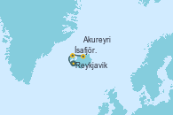 Visitando Reykjavik (Islandia), Ísafjörður (Islandia), Akureyri (Islandia), Reykjavik (Islandia), Reykjavik (Islandia)