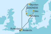 Visitando Rotterdam (Holanda), Oslo (Noruega), Kristiansand (Noruega), SANDNESS (STAVANGER), Skjolden (Noruega), Ámsterdam (Holanda)