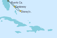 Visitando Puerto Cañaveral (Florida), Castaway (Bahamas), Disney's Lookout Cay (Bahamas), Puerto Cañaveral (Florida)