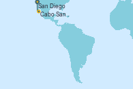 Visitando San Diego (California/EEUU), Cabo San Lucas (México), Cabo San Lucas (México), San Diego (California/EEUU)