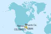 Visitando Puerto Cañaveral (Florida), Nassau (Bahamas), OBAN (HALFMOON BAY), Celebration Key, The Bahamas, Puerto Cañaveral (Florida)