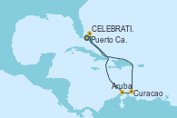 Visitando Puerto Cañaveral (Florida), Curacao (Antillas), Aruba (Antillas), Celebration Key, The Bahamas, Puerto Cañaveral (Florida)