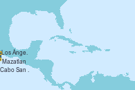 Visitando Los Ángeles (California), Mazatlan (México), Cabo San Lucas (México), Cabo San Lucas (México), Los Ángeles (California)