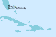 Visitando Miami (Florida/EEUU), CocoCay (Bahamas), Miami (Florida/EEUU)