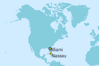 Visitando Miami (Florida/EEUU), Isla Pequeña (San Salvador/Bahamas), Nassau (Bahamas), Miami (Florida/EEUU)