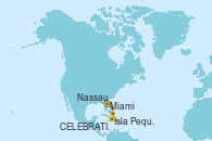 Visitando Miami (Florida/EEUU), Nassau (Bahamas), Isla Pequeña (San Salvador/Bahamas), CELEBRATION KEY, THE BAHAMAS, Miami (Florida/EEUU)