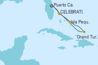 Visitando Puerto Cañaveral (Florida), CELEBRATION KEY, THE BAHAMAS, Isla Pequeña (San Salvador/Bahamas), Grand Turks(Turks & Caicos), Puerto Cañaveral (Florida)