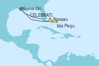 Visitando Nueva Orleans (Luisiana), Nassau (Bahamas), Isla Pequeña (San Salvador/Bahamas), Celebration Key, The Bahamas, Nueva Orleans (Luisiana)