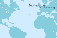 Visitando Hamburgo (Alemania), Southampton (Inglaterra)