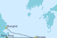 Visitando Hong Kong (China), Okinawa (Japón), Okinawa (Japón), Shanghái (China)