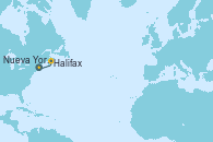 Visitando Nueva York (Estados Unidos), Halifax (Canadá)