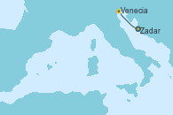 Visitando Zadar (Croacia), Venecia (Italia)