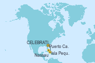 Visitando Puerto Cañaveral (Florida), CELEBRATION KEY, THE BAHAMAS, Isla Pequeña (San Salvador/Bahamas), Nassau (Bahamas), Puerto Cañaveral (Florida)